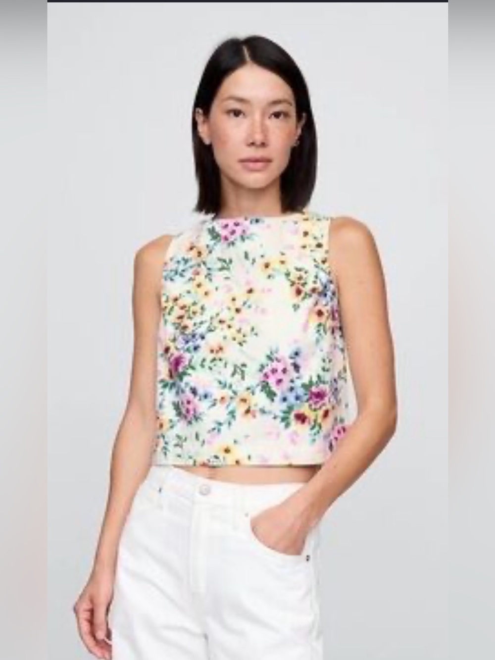 GAP Denim Top NWT Loose comfy 100% cotton with stretch M sold out item